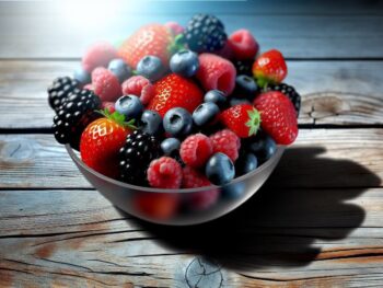 nrf2 activation with berry rich diet